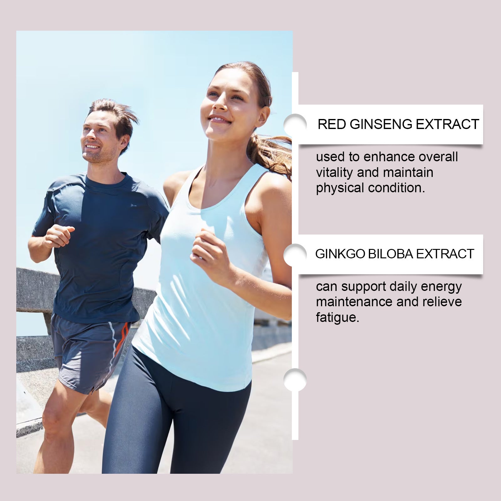 SOUTH MOON Body Care Patches Daily Gentle Care Portable Red Ginseng Ginkgo Body Patches