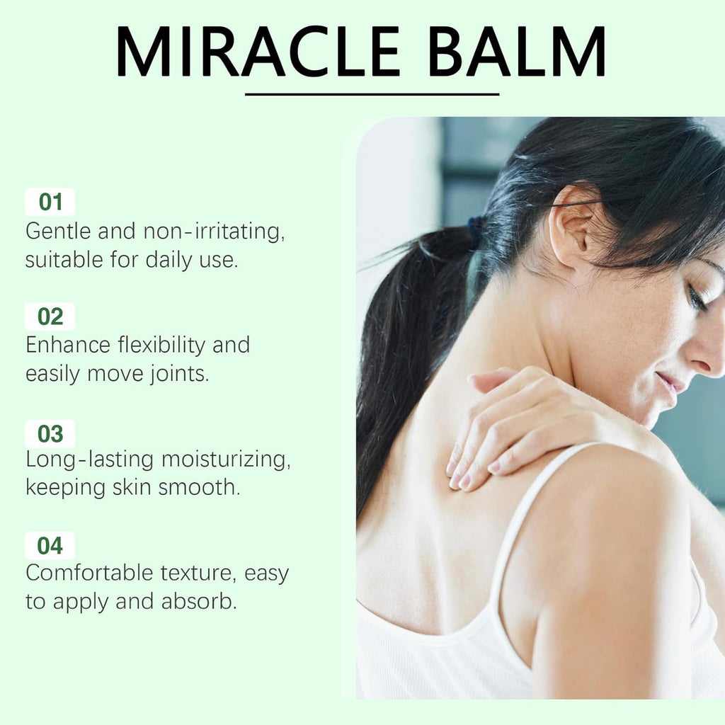 Senzio Miracle Balm, a cross-border exclusive, soothing joint cream, relieves joint discomfort and boosts vitality