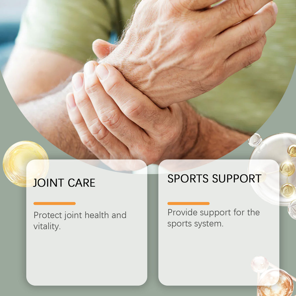 Docteat Joint Care Capsules are rich in various nutrients to support joint health and relieve discomfort.