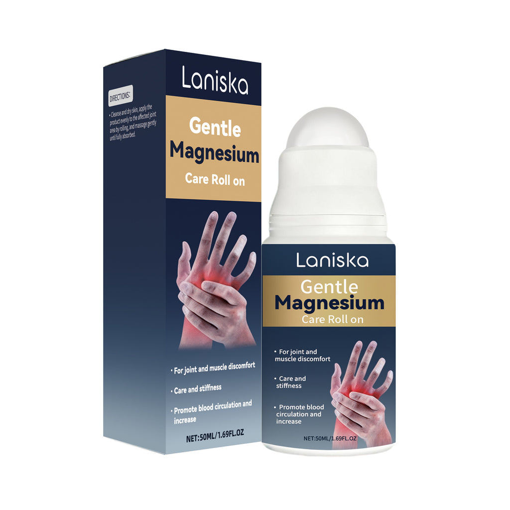 LANISKA Body Comfort Rollerball: Gentle massage for elbows and other body care areas.